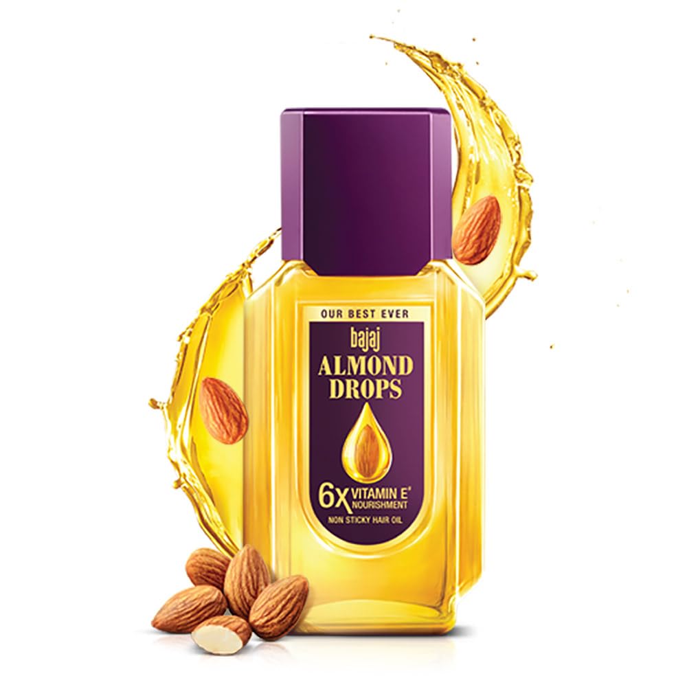 Bajaj Almond Drops Non Sticky Hair Oil