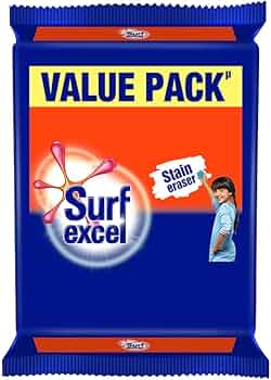 Surf Excel Detergent Bar 200 gm (Pack of 4)