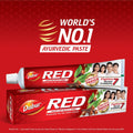 Dabur Red Toothpaste (200+ 100) g (With Free Toothbrush