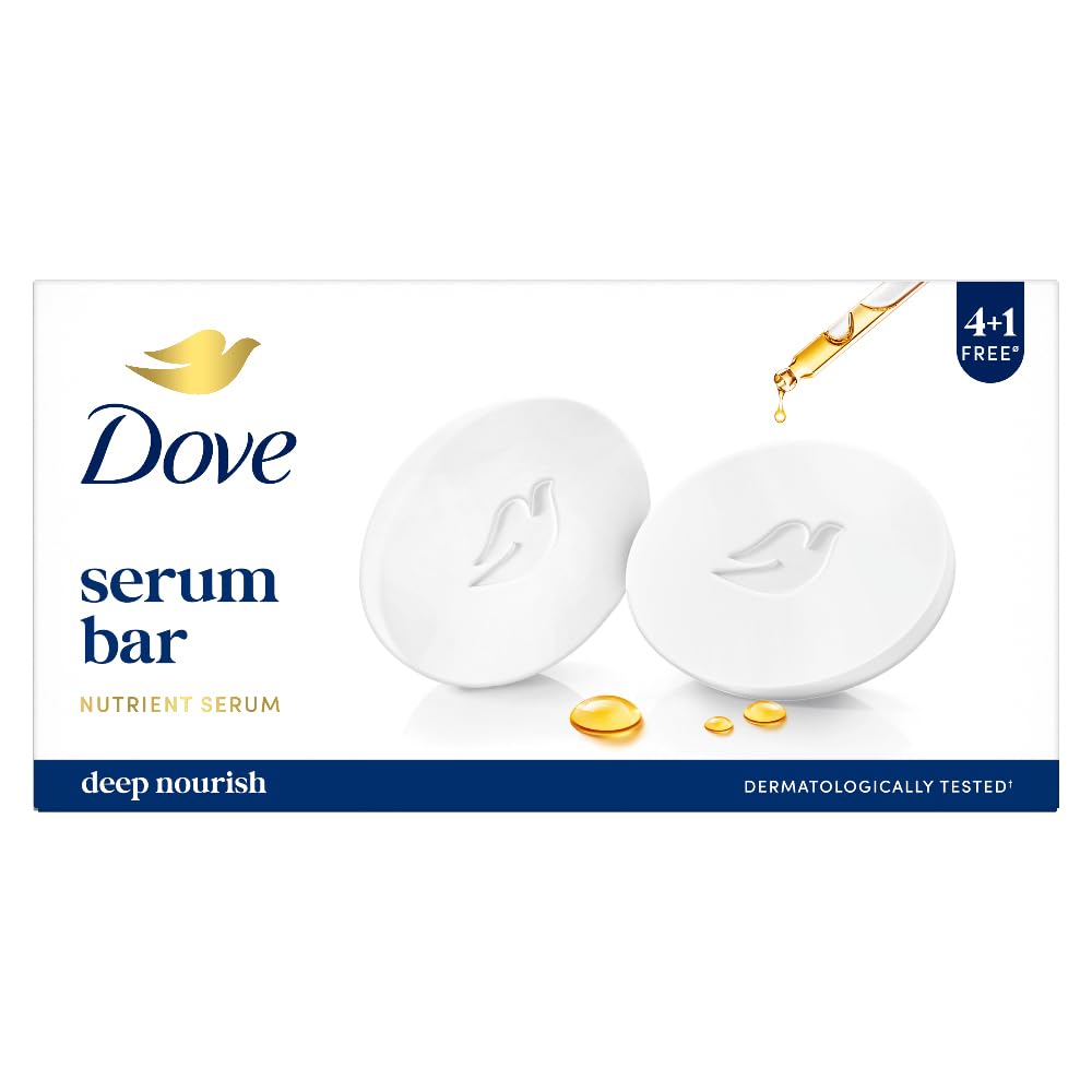 Dove Deep Nourish Nutrient Serum Bar 125 g (Buy 4 Get 1 Free)