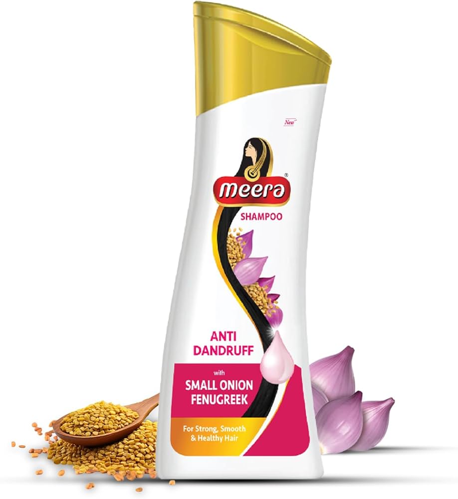 Meera Anti Dandruff shampoo Small Onion & Fenugreek