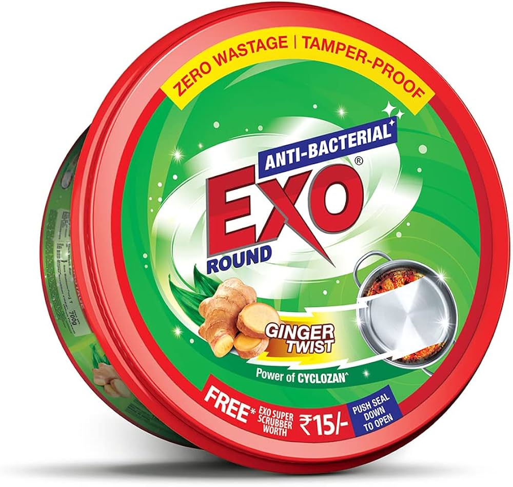 Exo Touch & Shine Anti-Bacterial Round Dishwash Bar